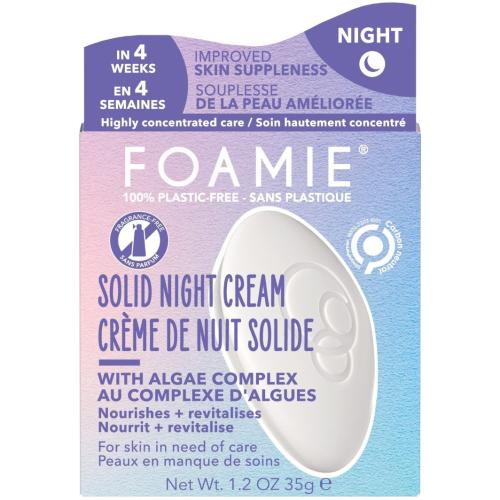 Foamie Solid Face Cream Bar Night Recovery Αντιγηραντική Κρέμα Νύχτας Προσώπου σε Μορφή Μπάρας 35g